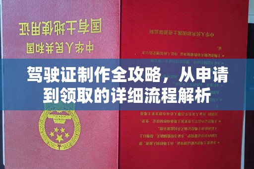 五常驾驶证制作全攻略，从申请到领取的详细流程解析